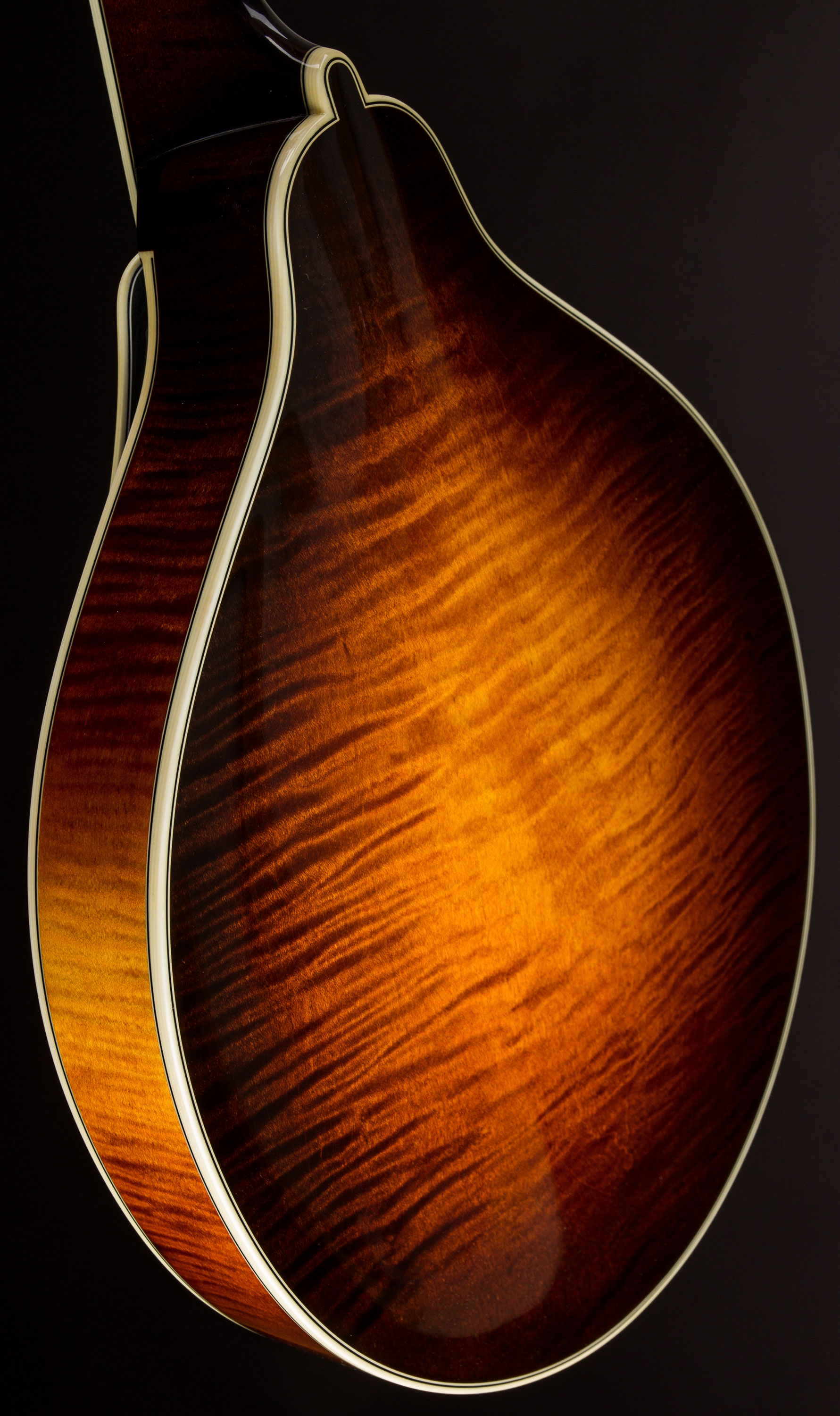StewMac Highly Flamed Curly Maple Back and Side Set for Mandolin or Violin 